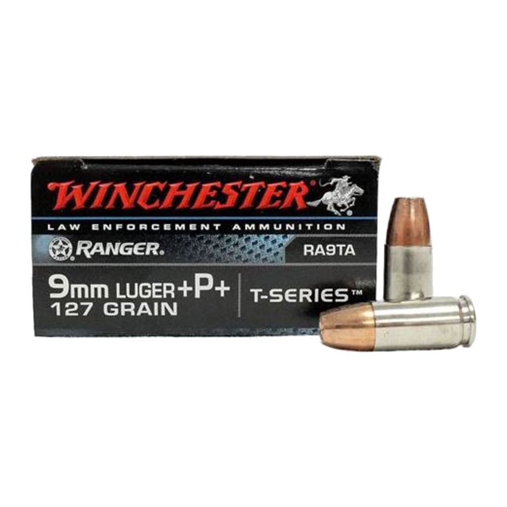Winchester Ranger T 9mm +P 127gr (Box of 50)