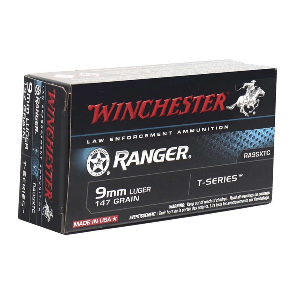 Winchester Ranger T 9mm 147gr (Box of 50)
