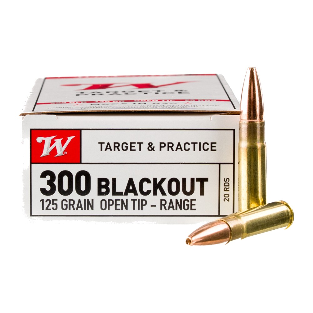Winchester .300 Blackout 125gr FMJ (Box of 20)