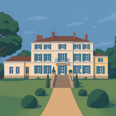 Dessin Domaine du Grand Morin Domaines & événements