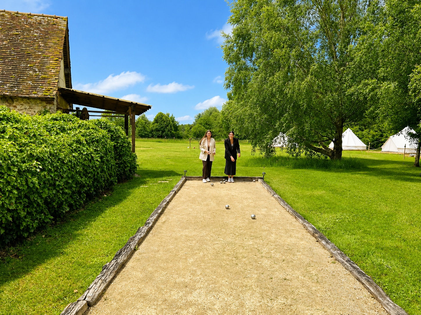 Activité pétanque