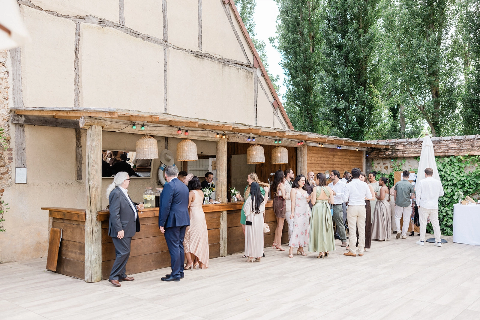 The venue bar