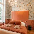Chambre double élégante au Domaine du Grand Morin.