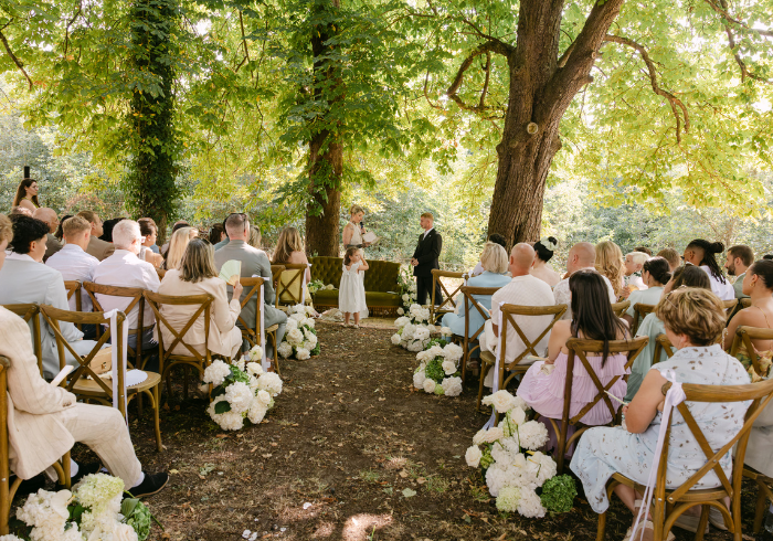 Wedding organization at the Domaine du Grand Morin.
