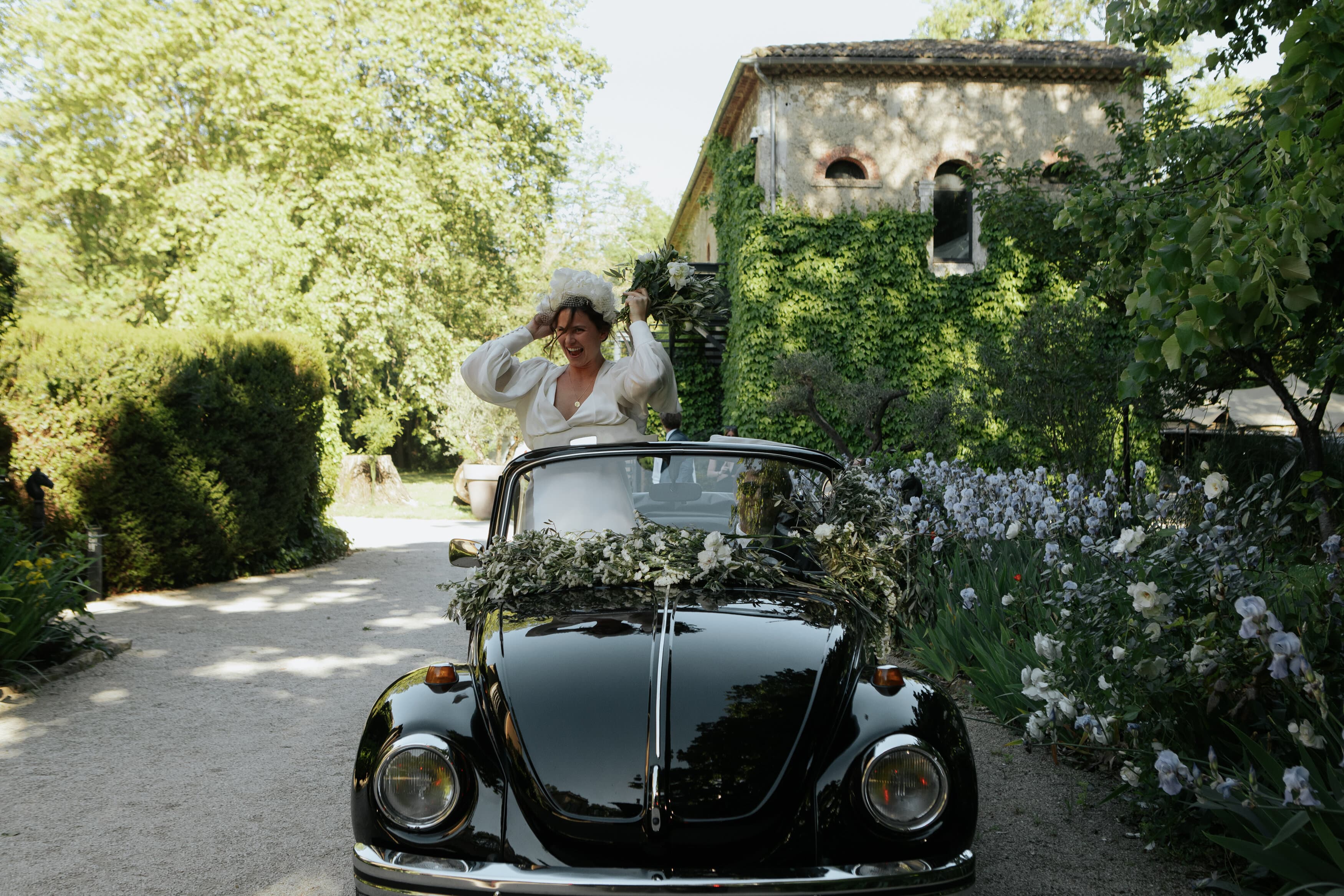 Mariée en Provence