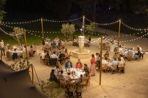 Le diner au Château des Barrenques