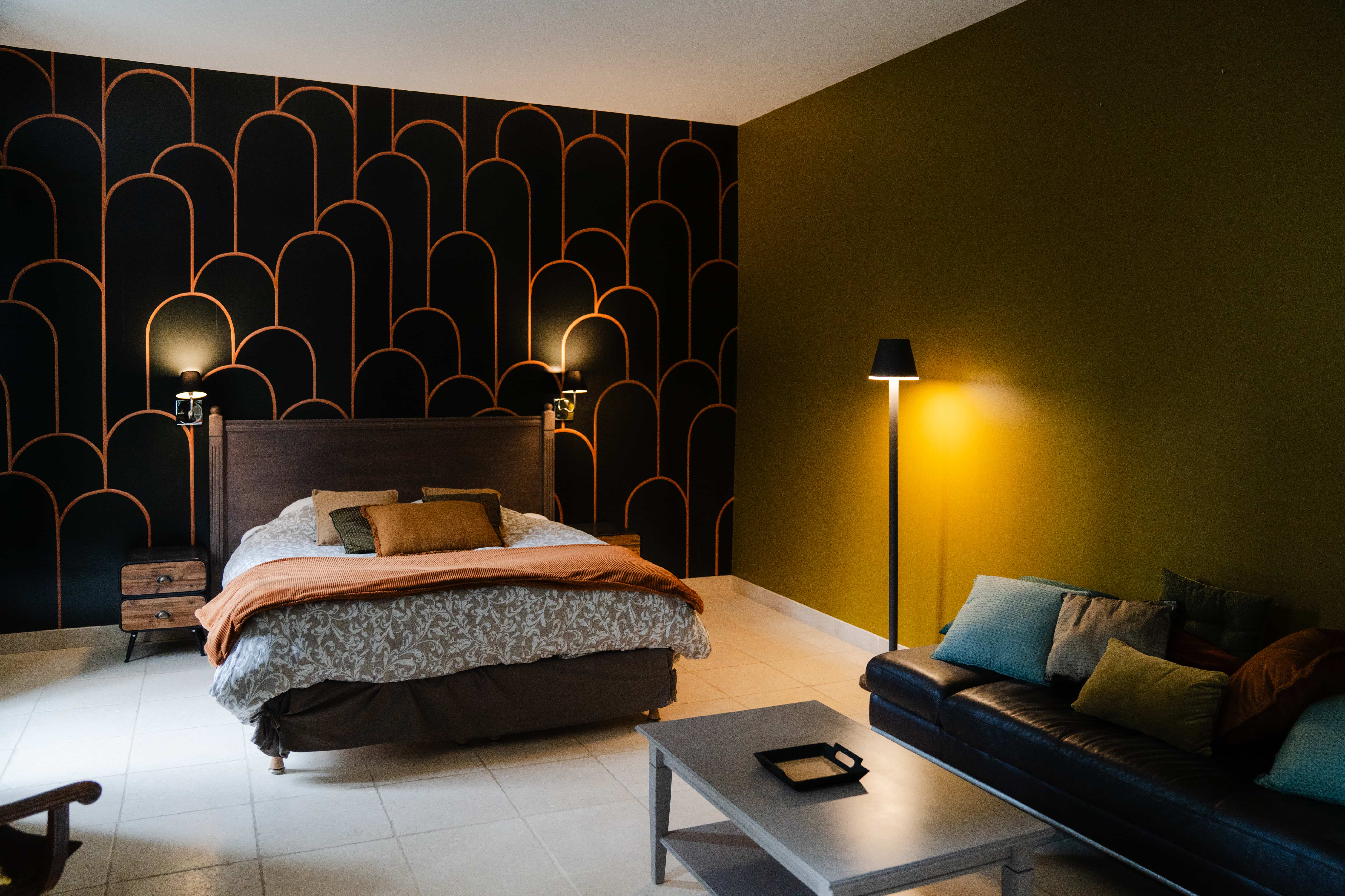 chambre confortable maison tonnelle