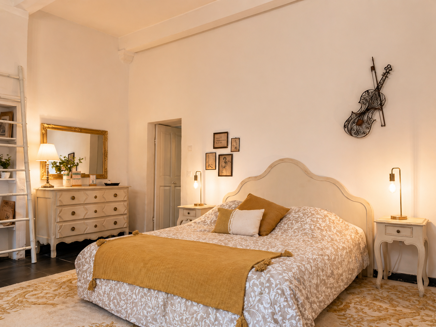 lit chateau confortable au domaine des barrenques