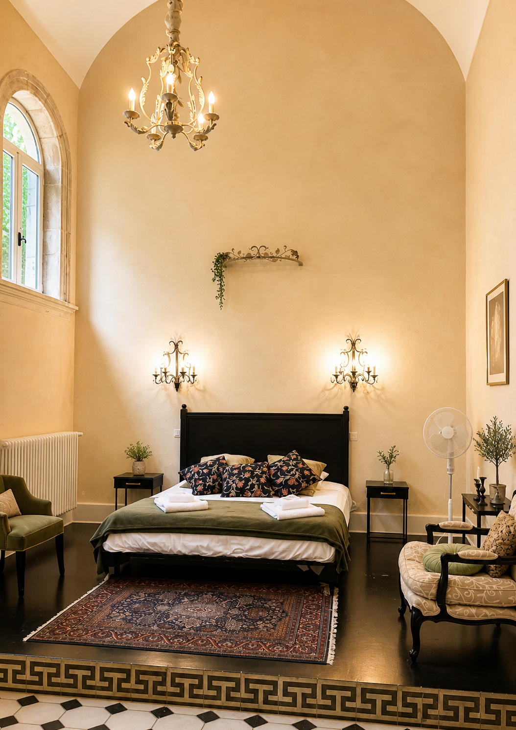 chambre confortable maison chapelle