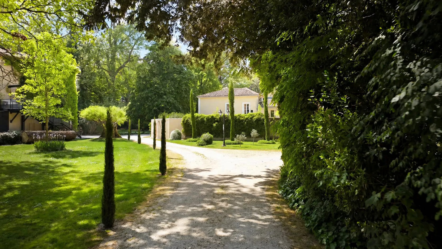 Vue drône du Domaine