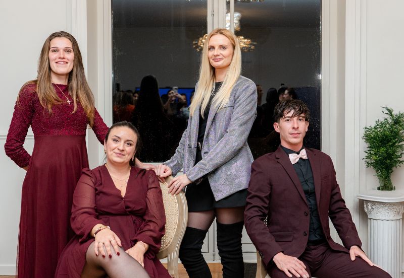 Photo de l'équipe- Domaine de vaujoly