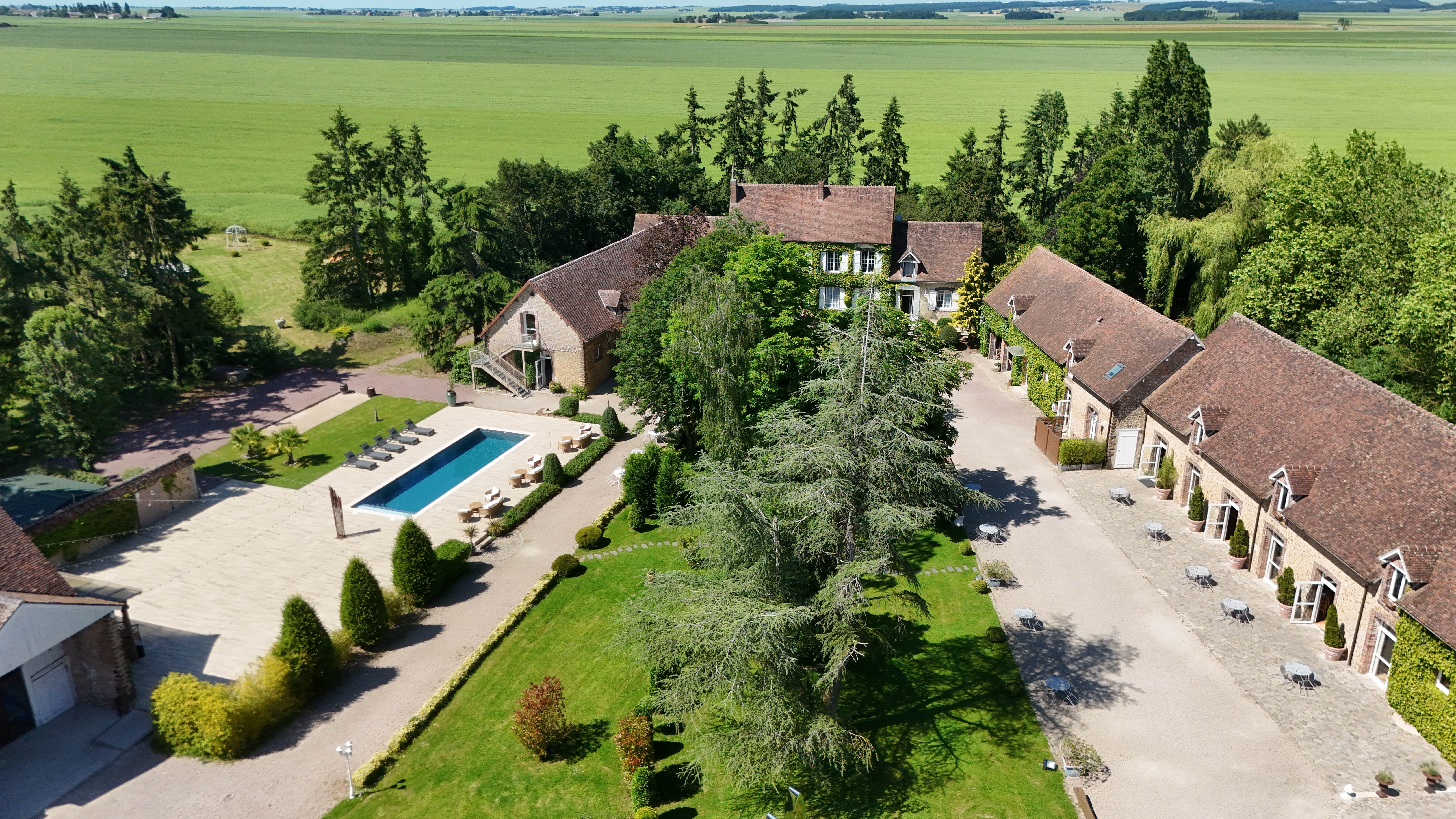 Vue du Domaine de Vaujoly