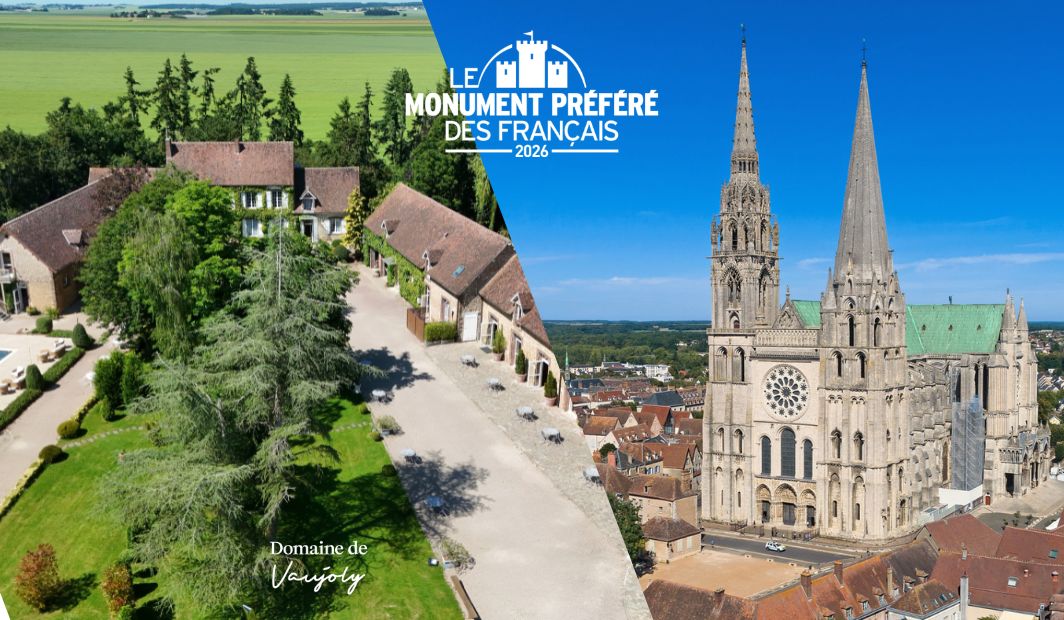 Domaine de Vaujoly et la Cathédrale de Chartres