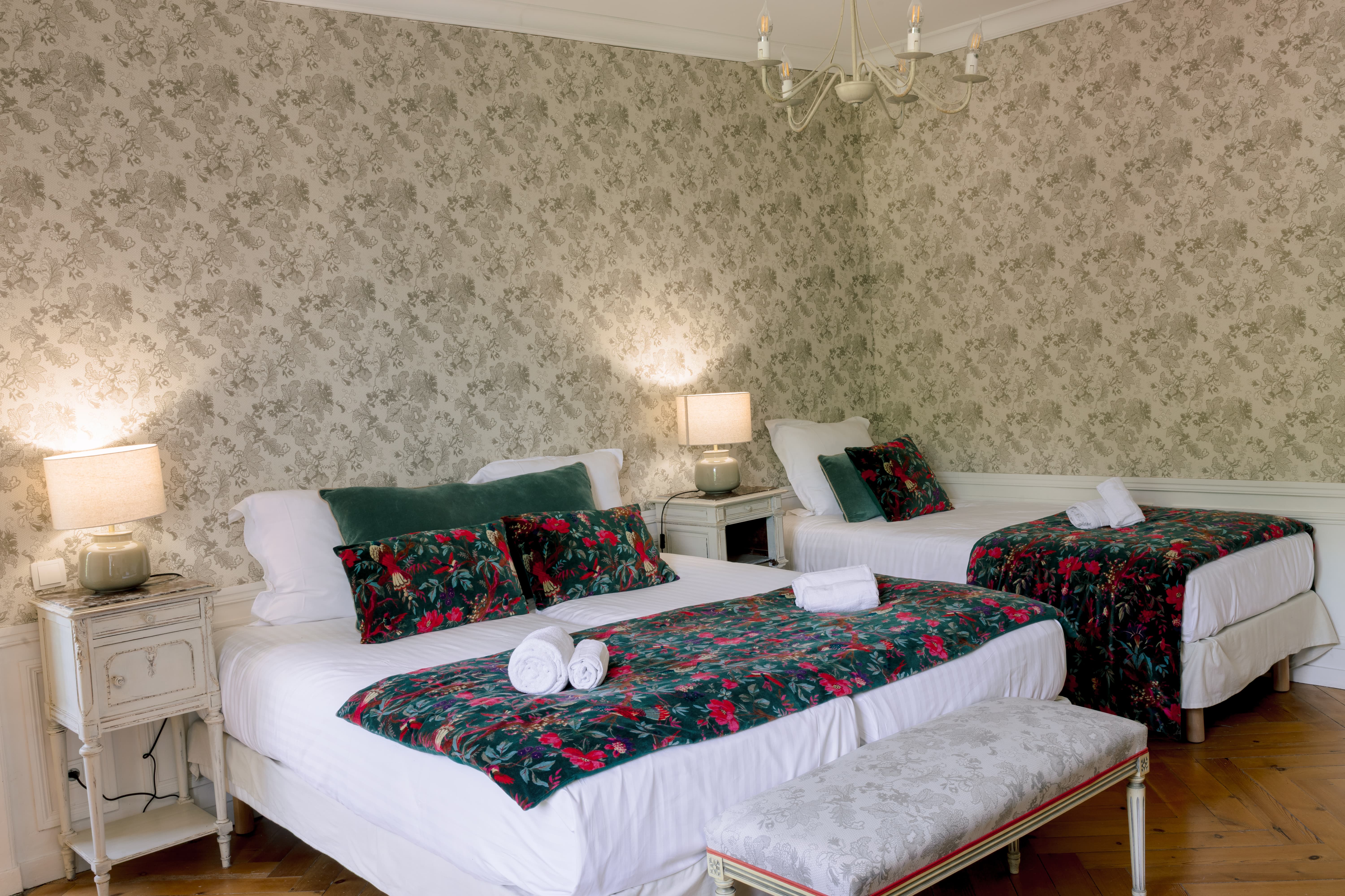 lit chateau confortable au domaine d'aveny