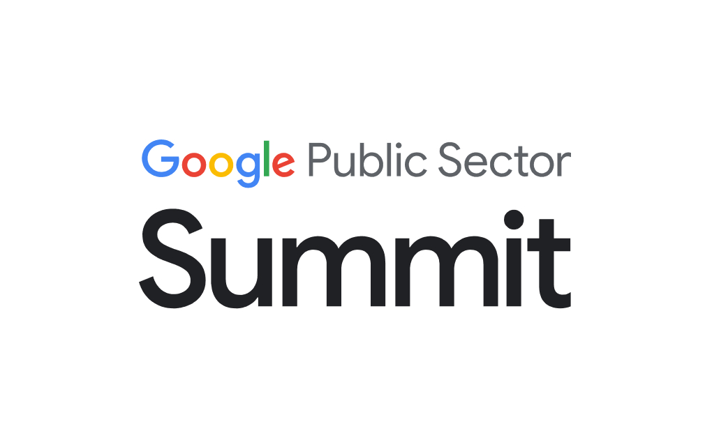 A picture of Google Public Sector Summit logo.