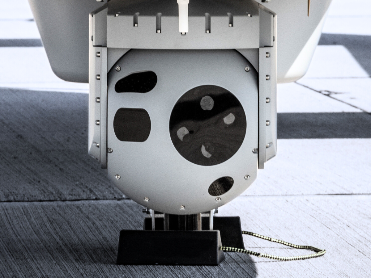 Gimbal system that can benefit from the use of frameless torque motors