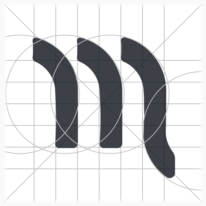 Logotype grid