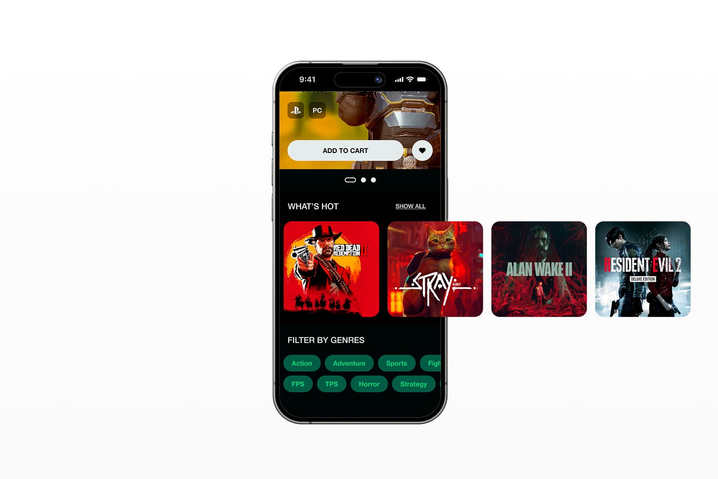 Iphone picture with extended website features
