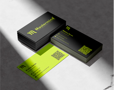 A bunch of business cards