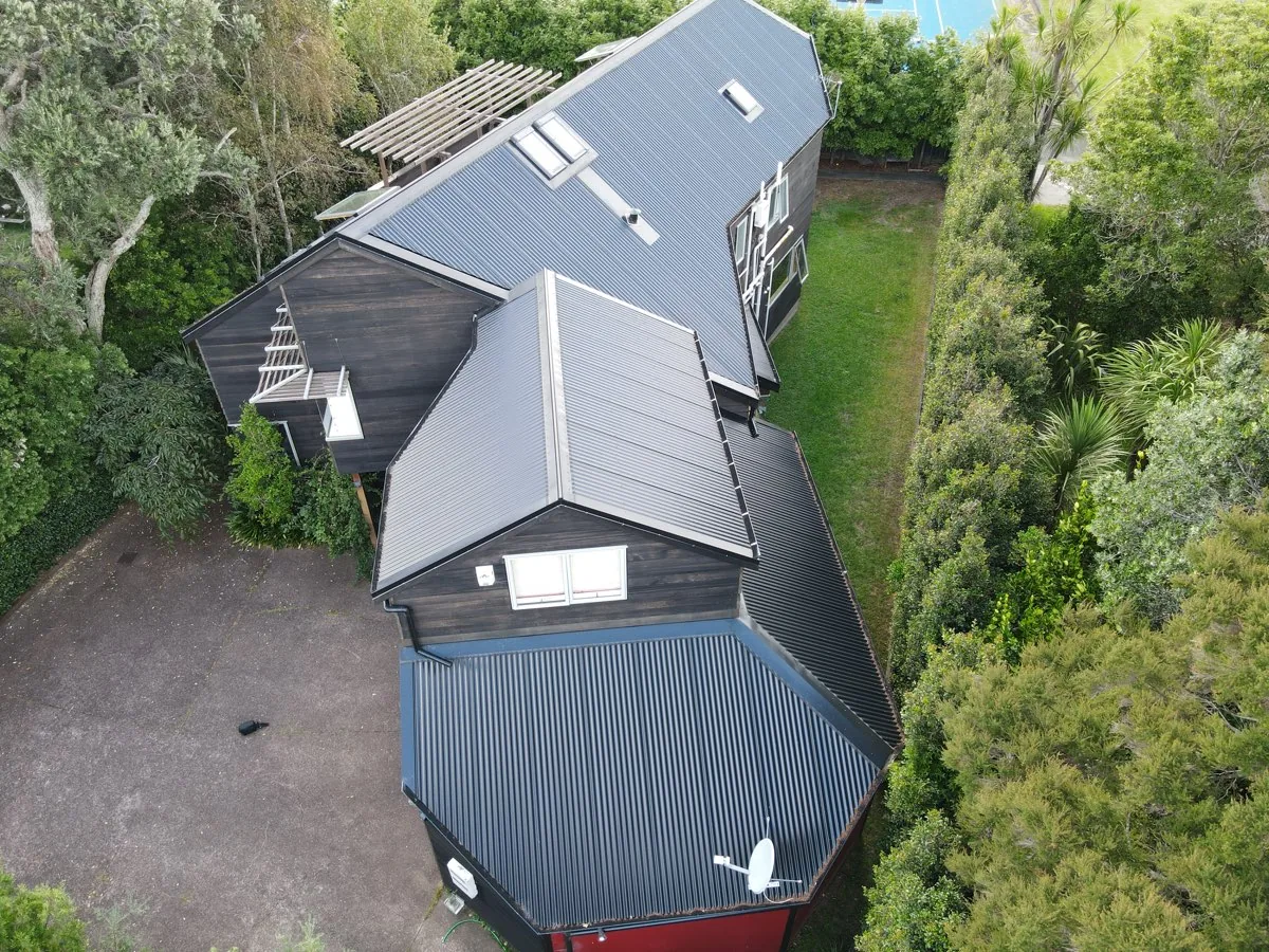 Hip roof over the garage on a Herne Bay reroof