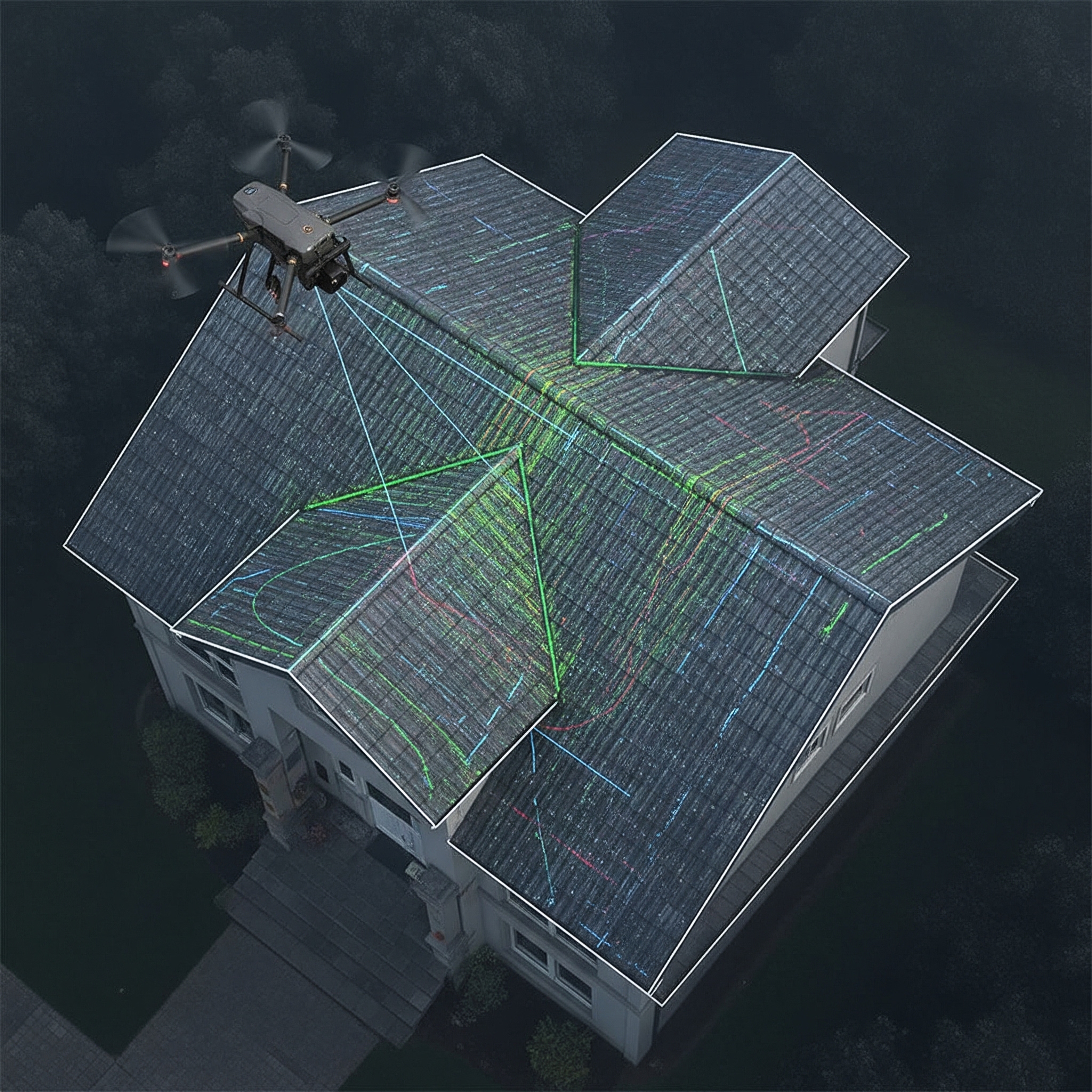 Drone measurement vs. laser scan: Which technology provides the most precise roof measurement?