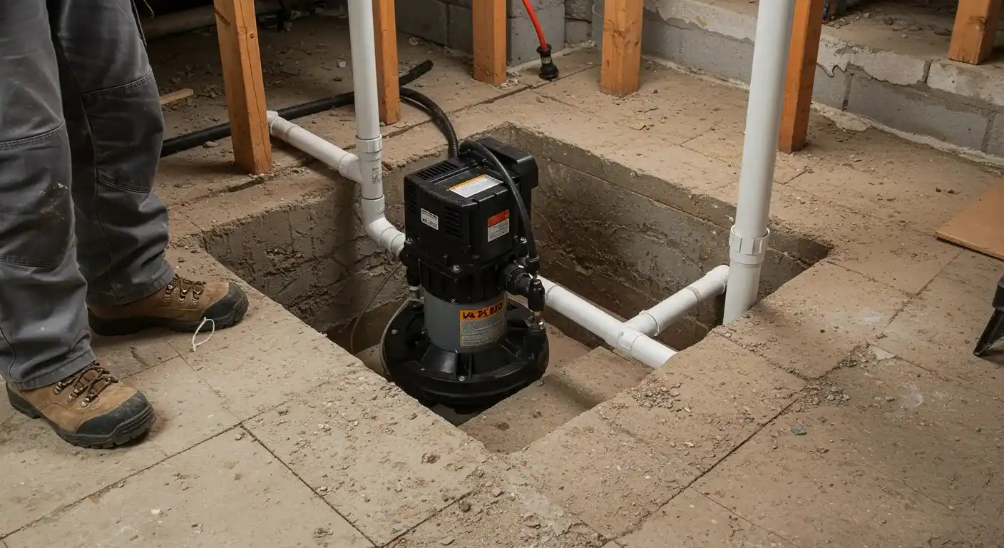 Sump Pump Installation in Forney, TX | Mack's Plumbing, TX LLC
