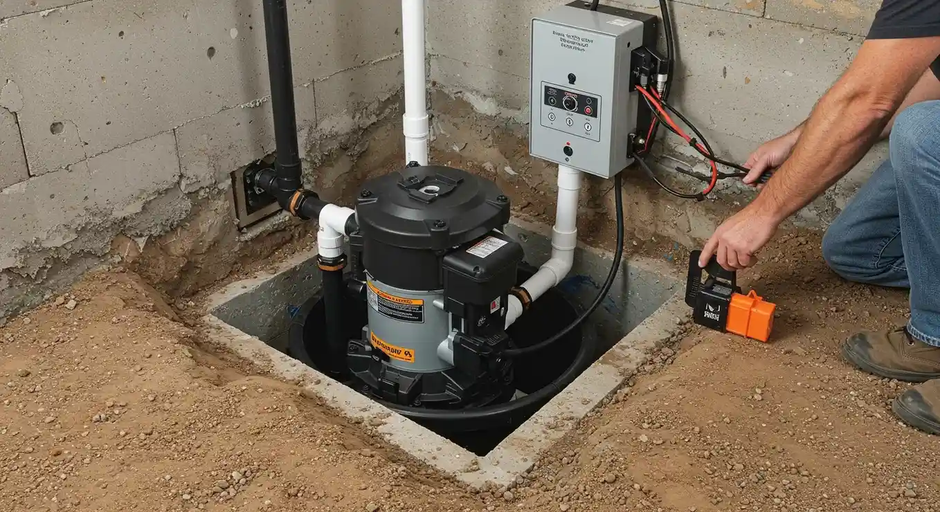 Sump Pump Installation in Forney, TX