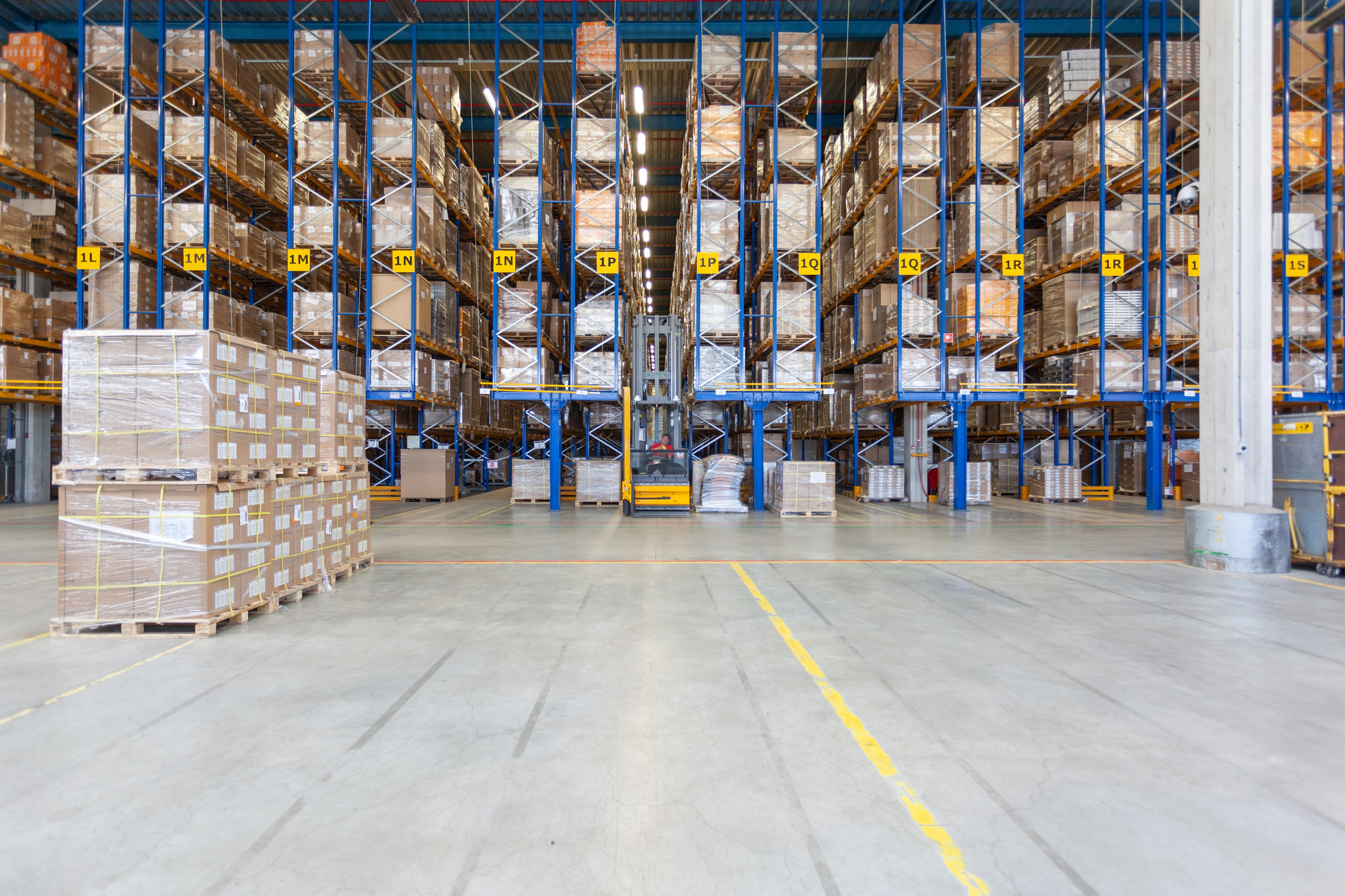 Secure Warehouse and Fenced Truck Court — Lake Park Logistics, Atlanta 3PL and warehousing