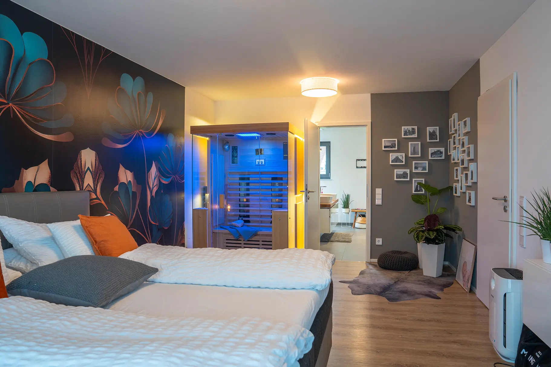 Schlafzimmer eines Frankenhauses