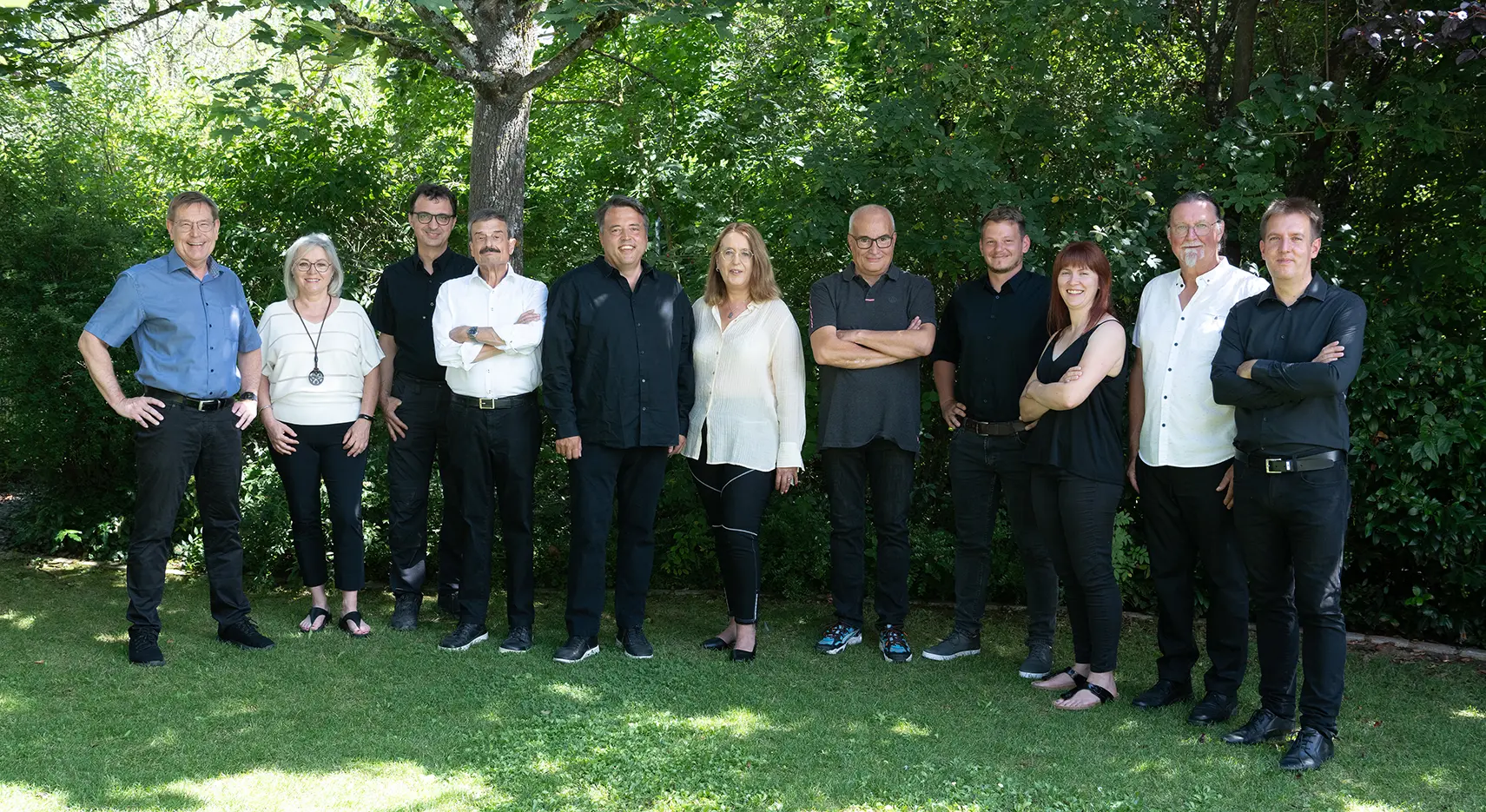 Gruppenbild des Frankenhaus Teams