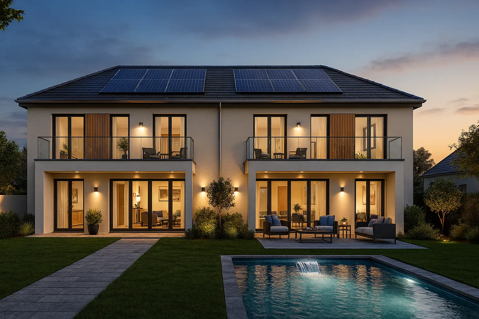 Bild eines Mehrfamilienhauses