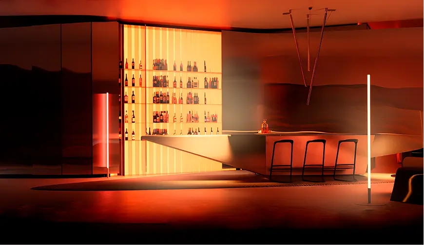 A sky bar and many other concept spaces