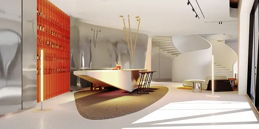 A sky bar and many other concept spaces