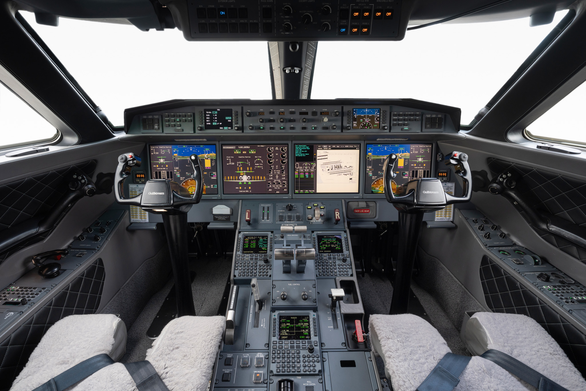 2015 Gulfstream G650ER SN 6098 Honeywell Primus Epic cockpit