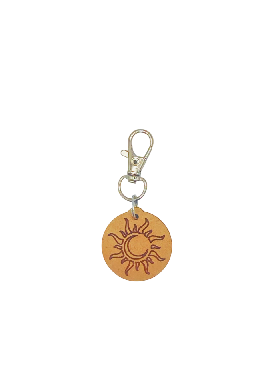 Porte clé soleil/lune
