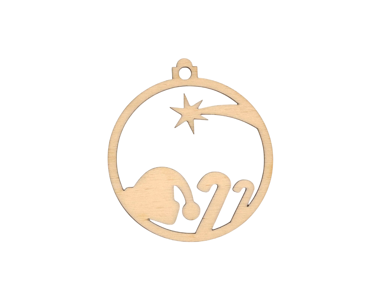 Boule de noël sucre d'orge