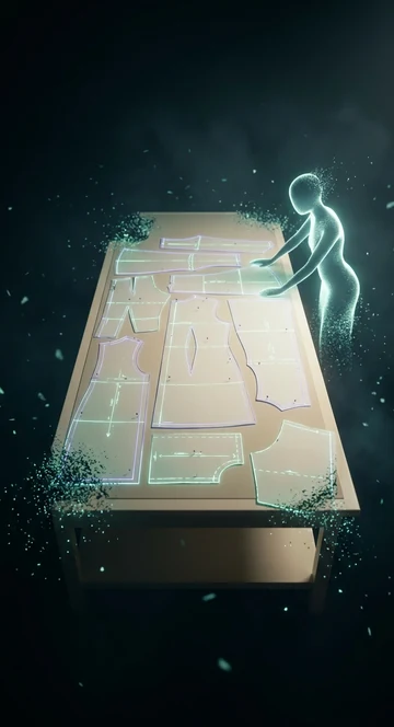 Stylised figure at a workbench assembling a tailored system, representing custom deployments.