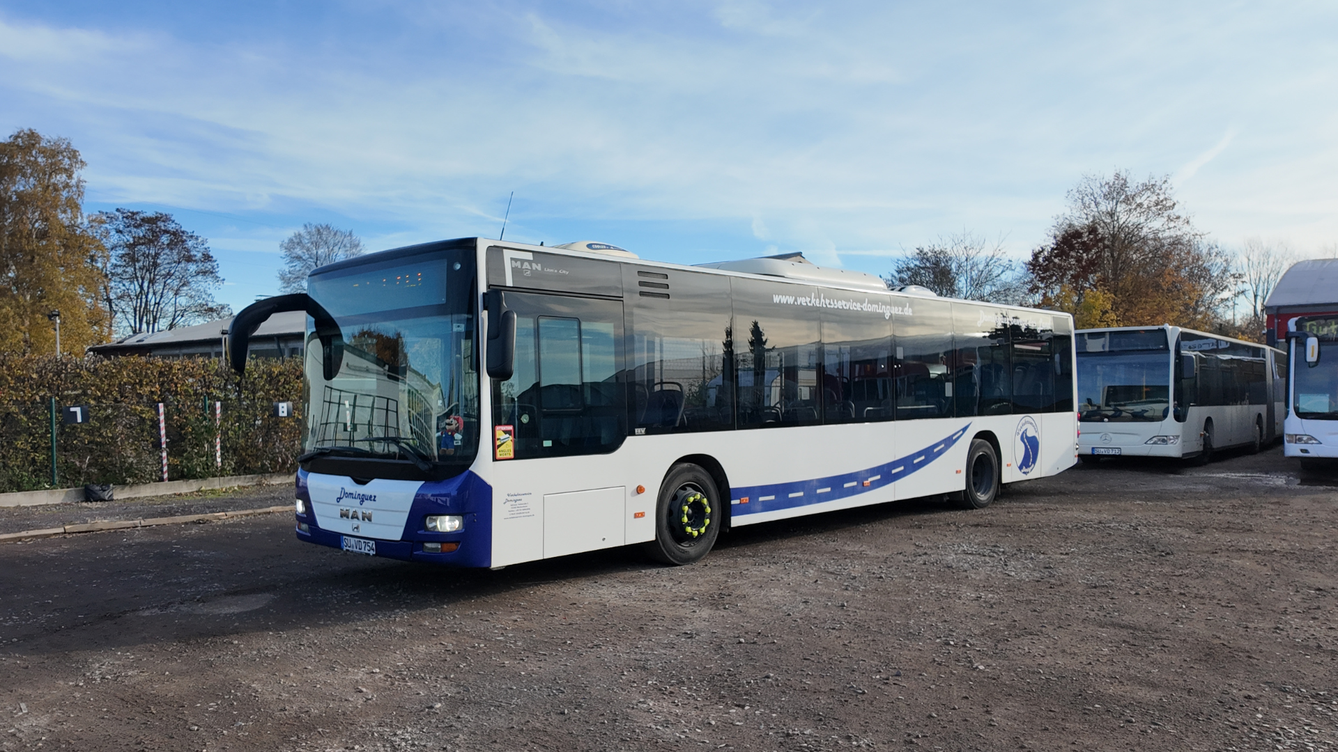 Wagen 54 MAN A21 Lion's City NL323 türlose Seite