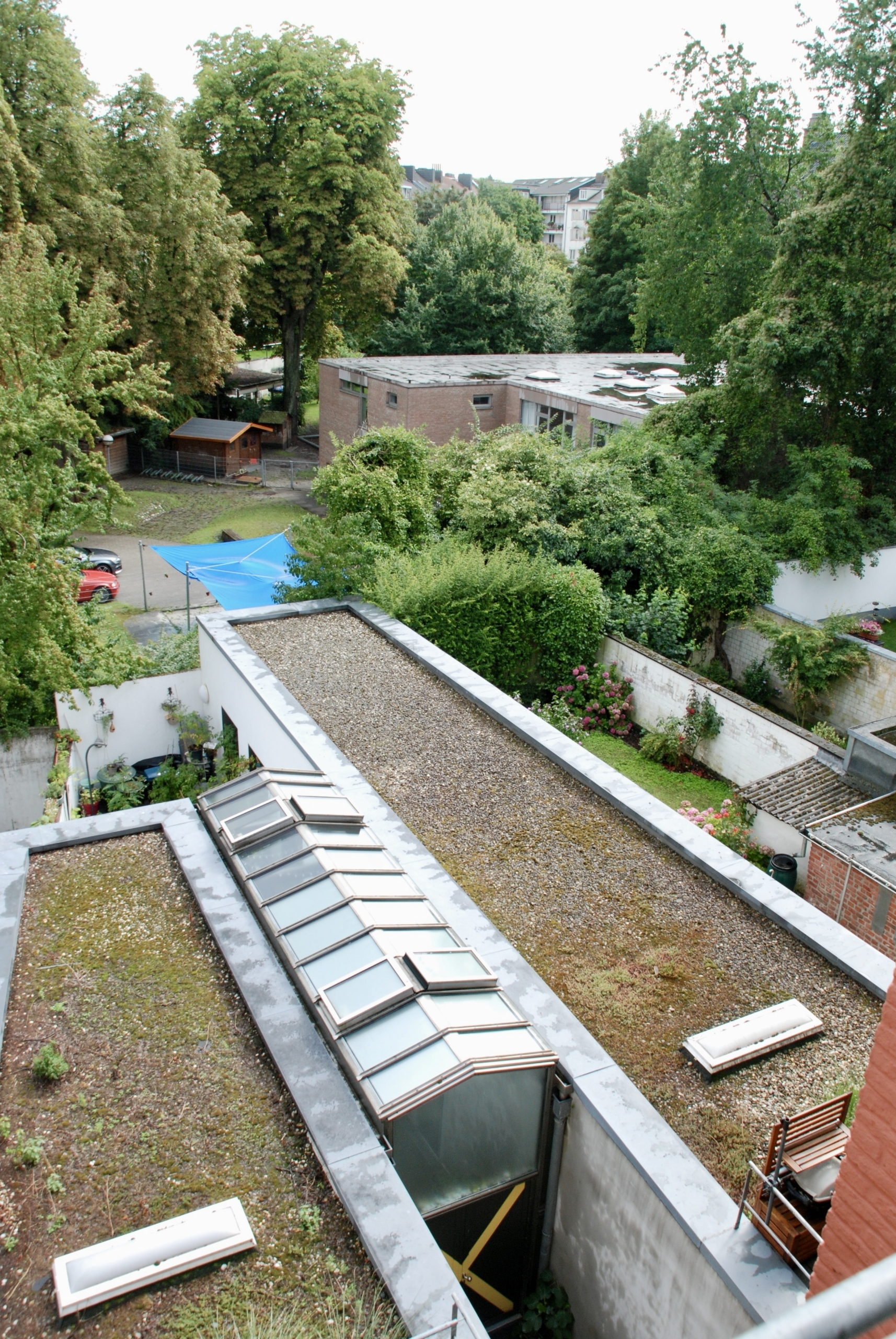 Ausblick Balkon