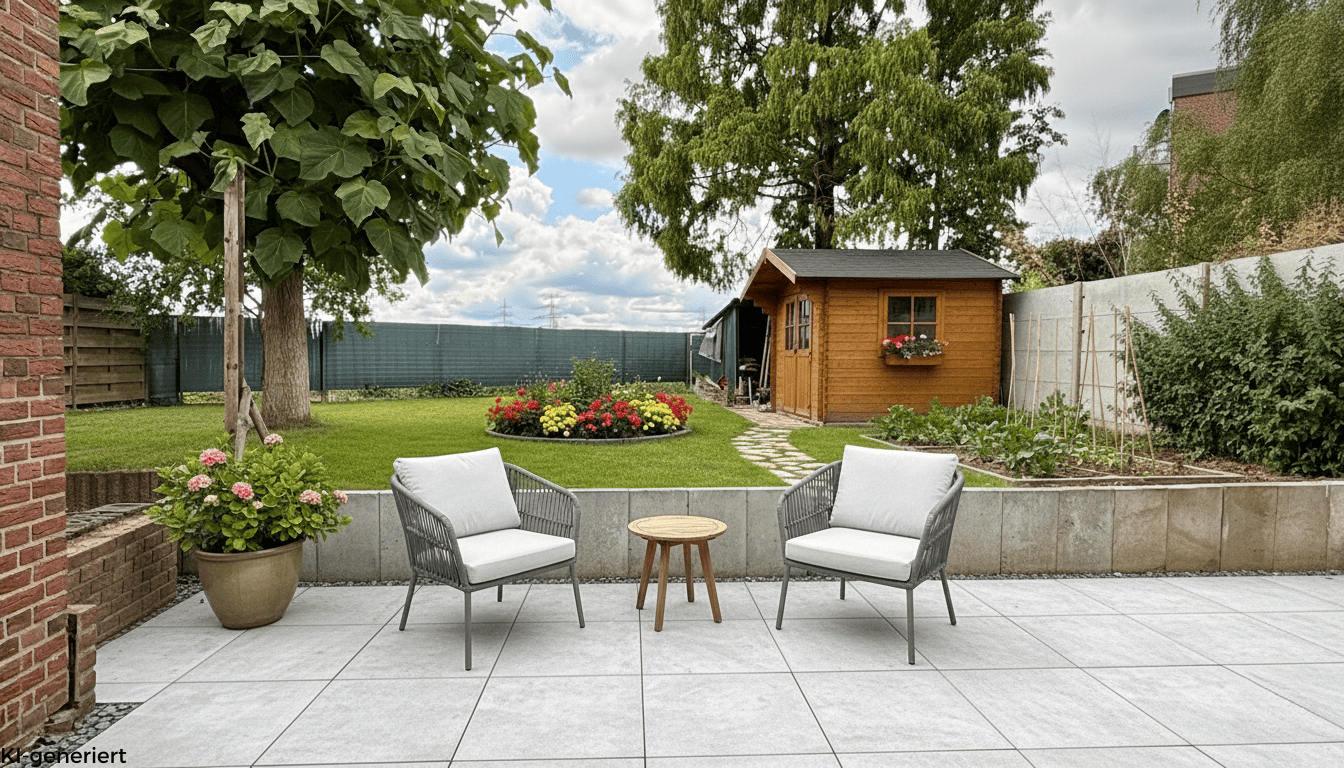 Garten KI-generiert