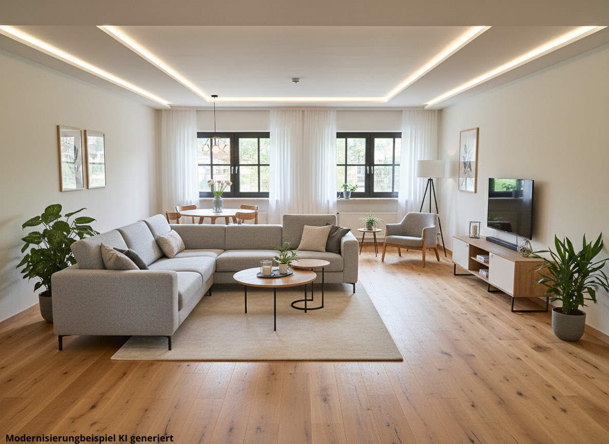 Obergeschoss (KI generiert)