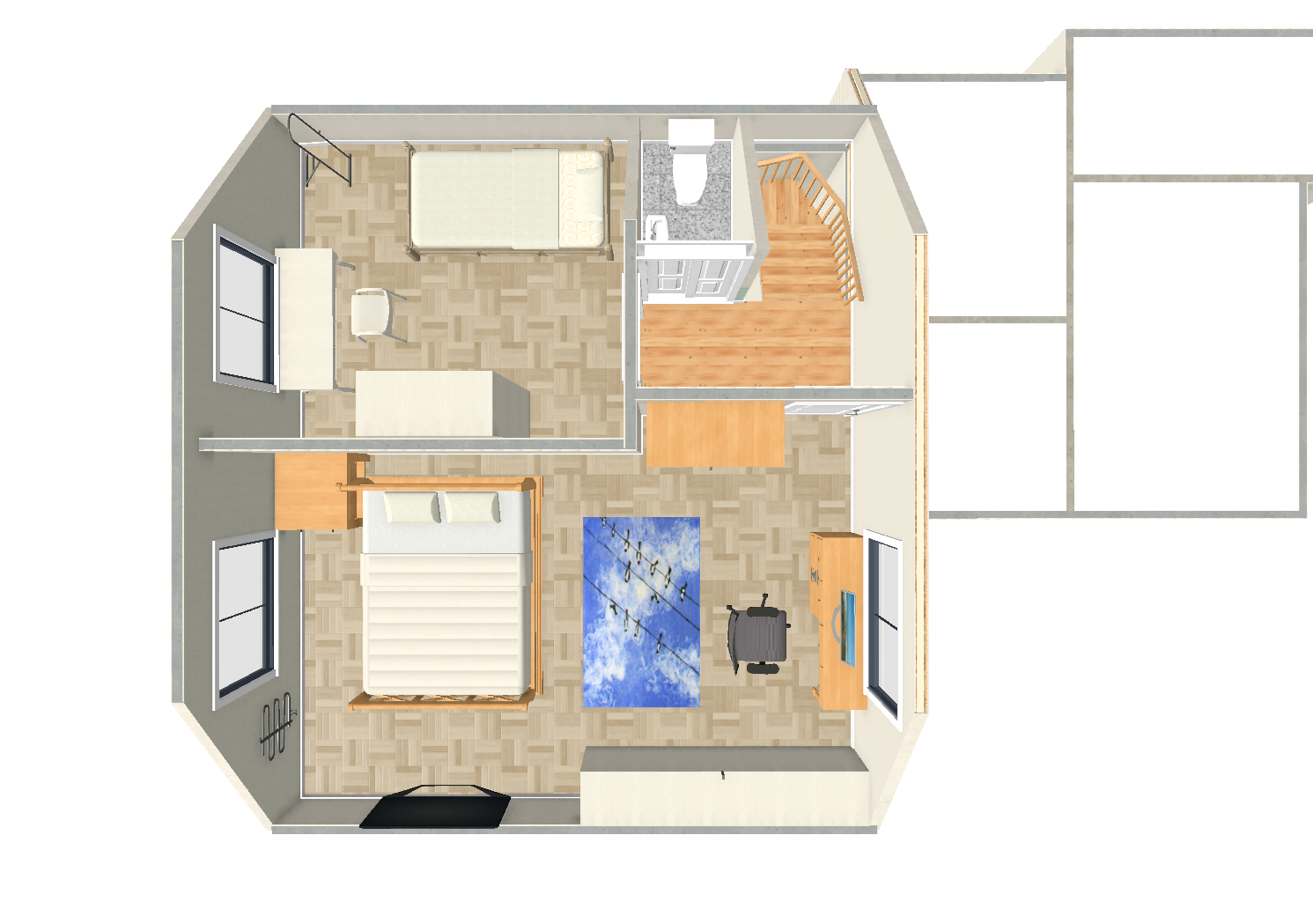 Grundriss Dachgeschoss