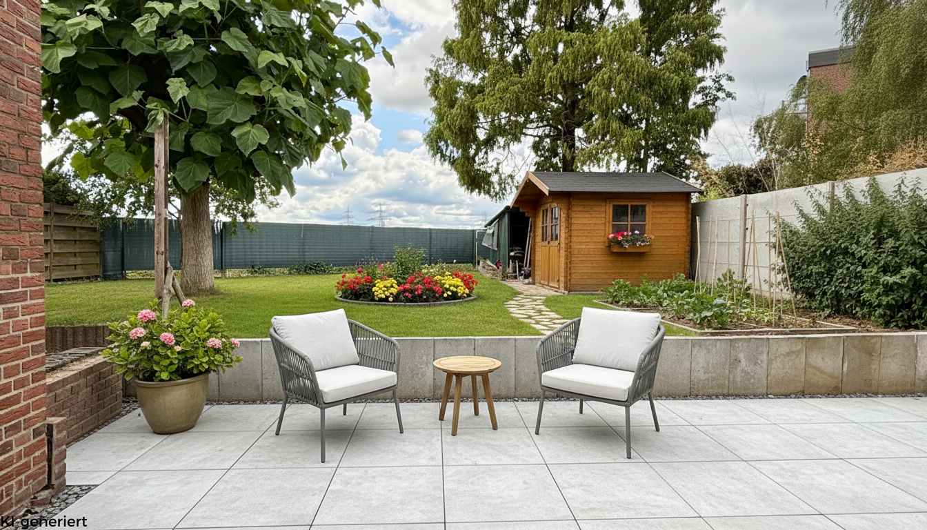Garten KI-generiert