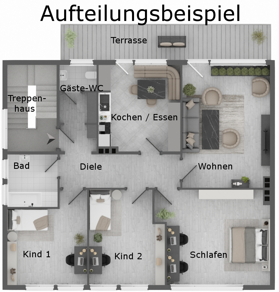 Grundriss Erdgeschoss