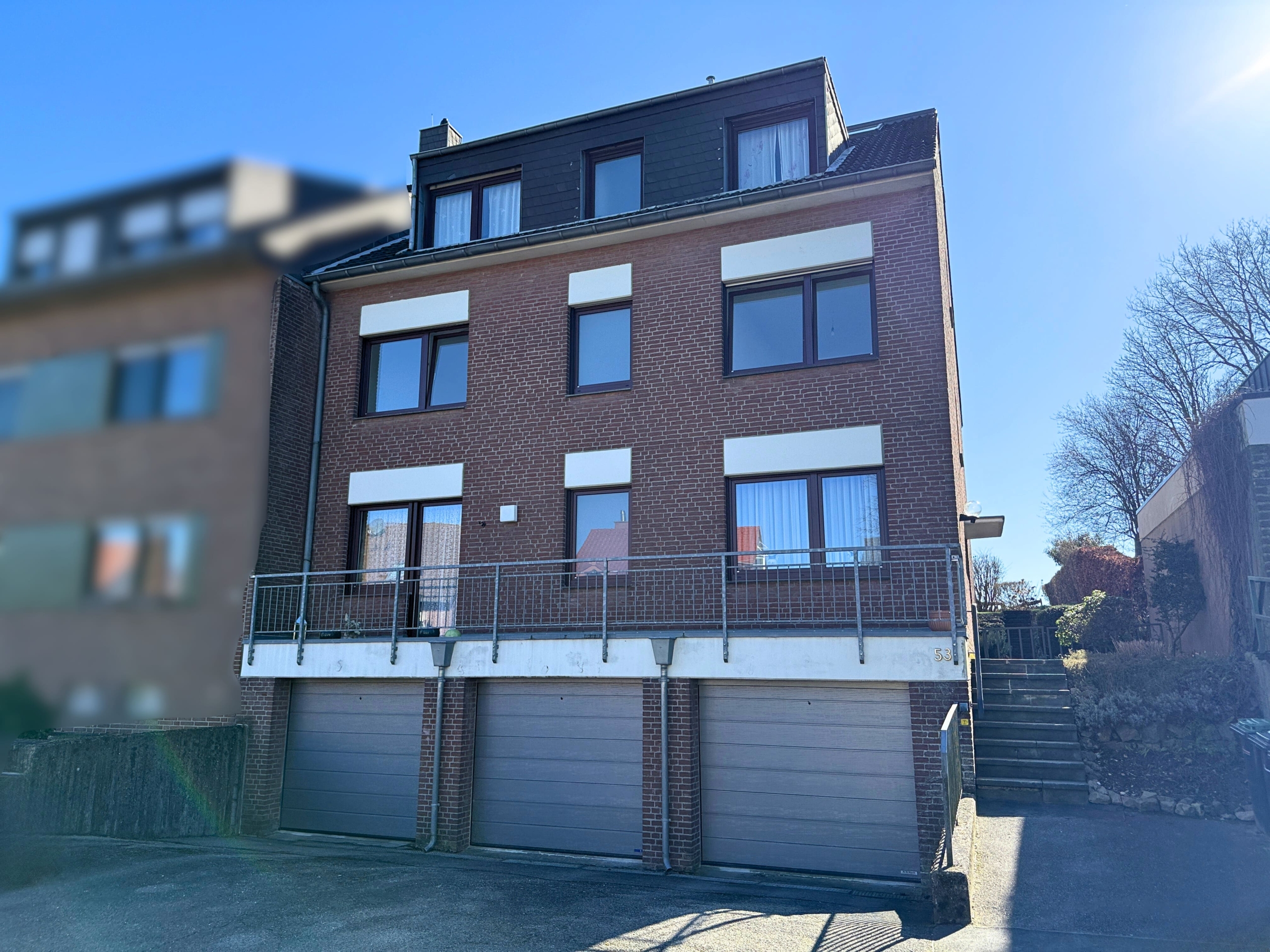 Würselen | Modernisierte Maisonette-Wohnung mit Garten u vermieten!