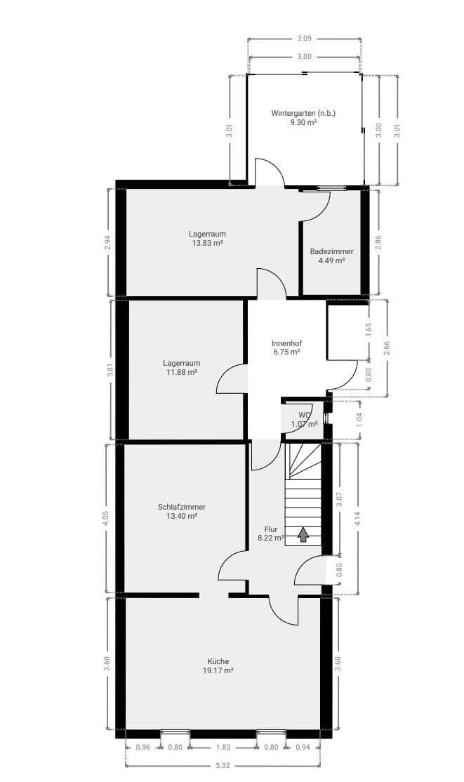 Grundriss Erdgeschoss