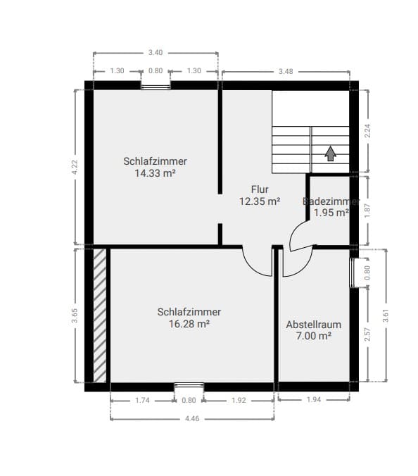 Grundriss Dachgeschoss