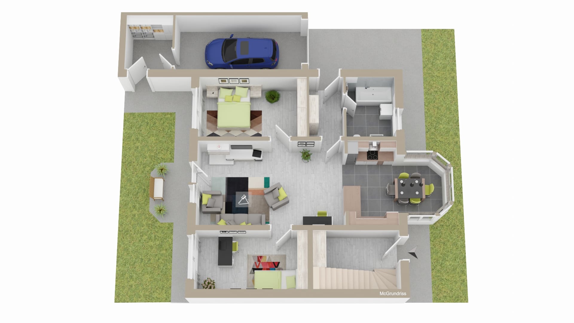 Grundriss Erdgeschoss