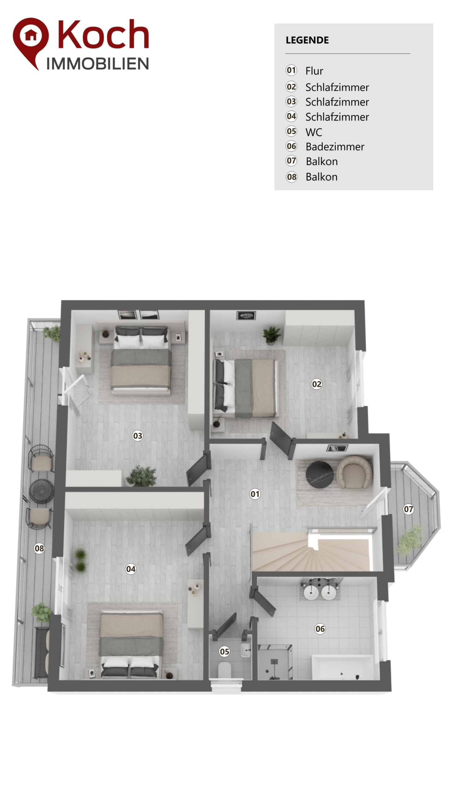Grundriss Obergeschoss