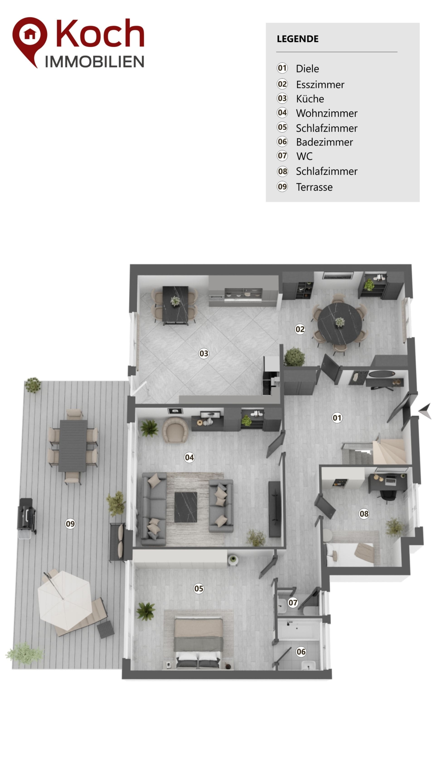 Grundriss Erdgeschoss